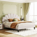 Nanne Velvet Queen Platform Bed Frame