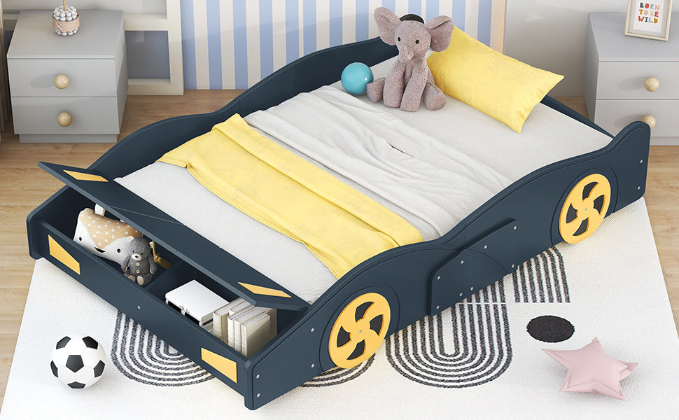 Berit Solid Wood Full Platform Bed Frame