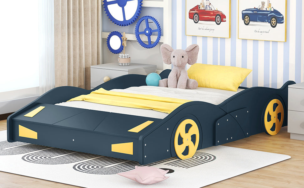 Berit Solid Wood Full Platform Bed Frame