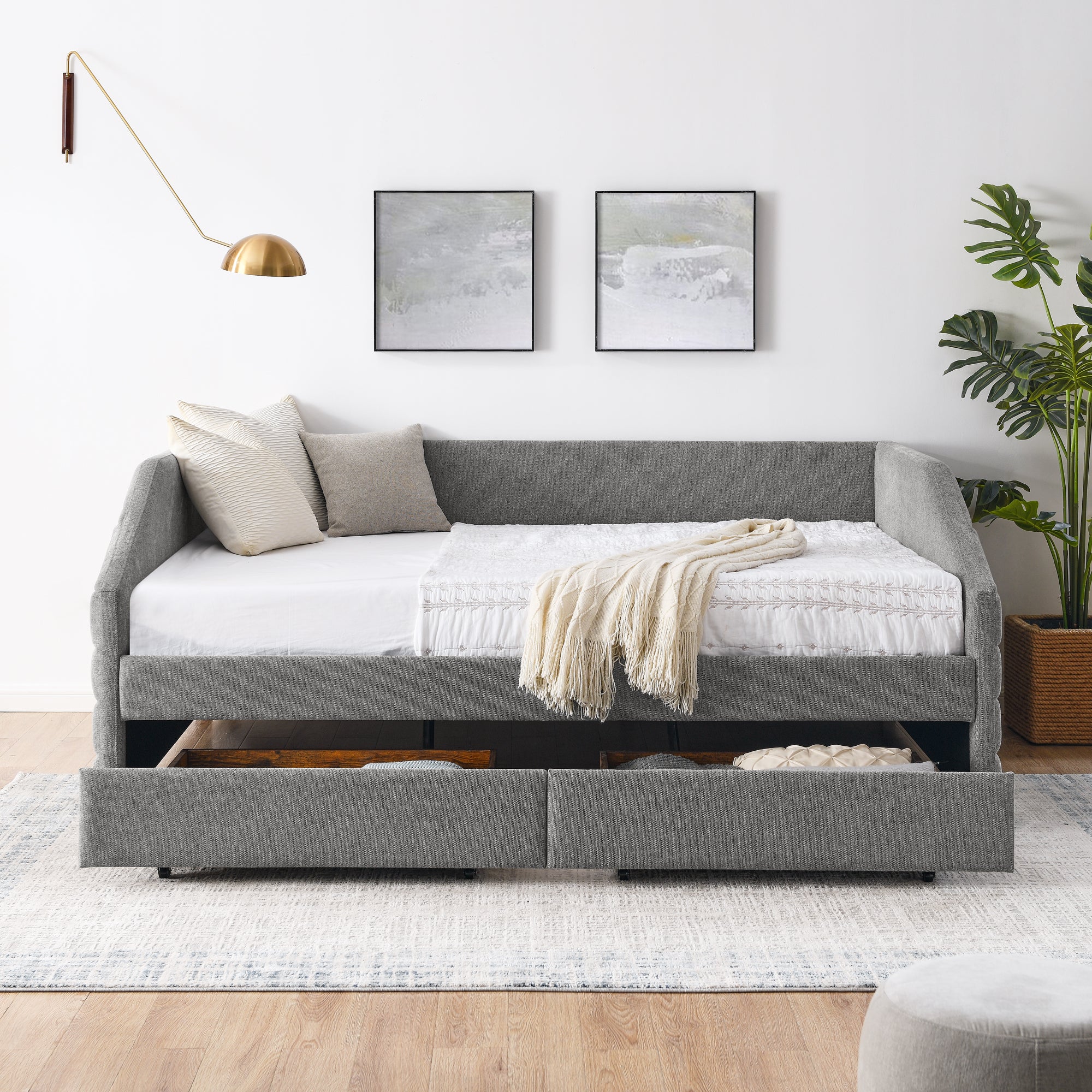 Mette Linen Sofa Bed