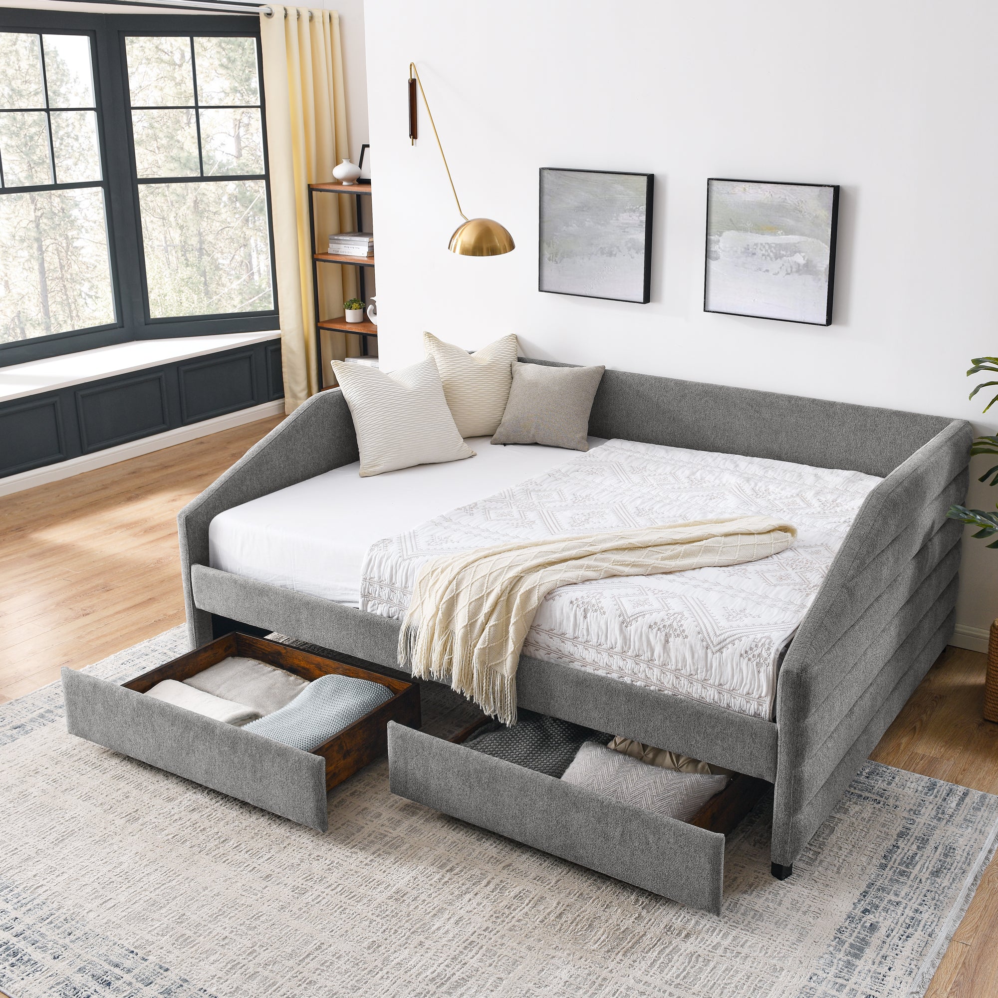 Mette Linen Sofa Bed