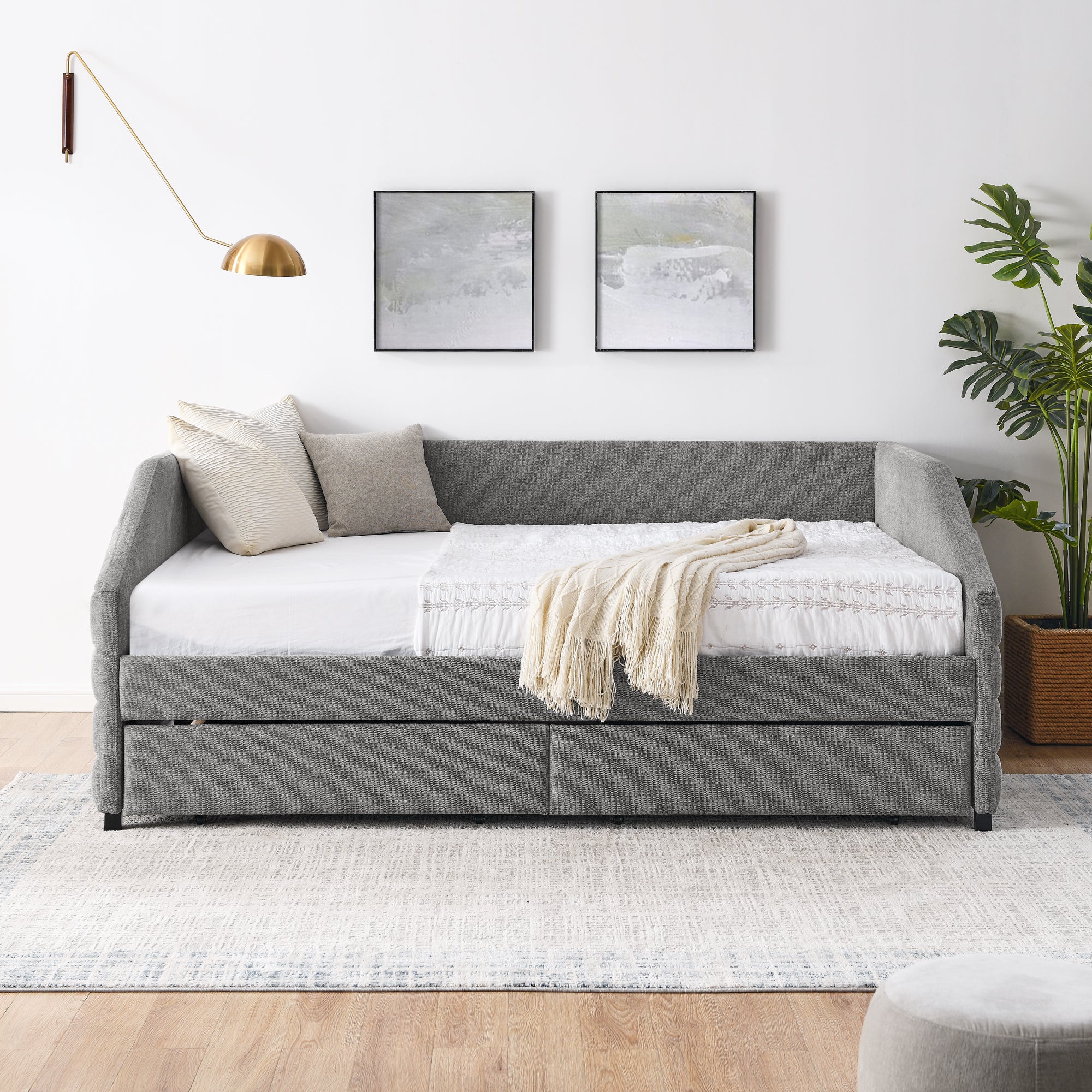 Mette Linen Sofa Bed