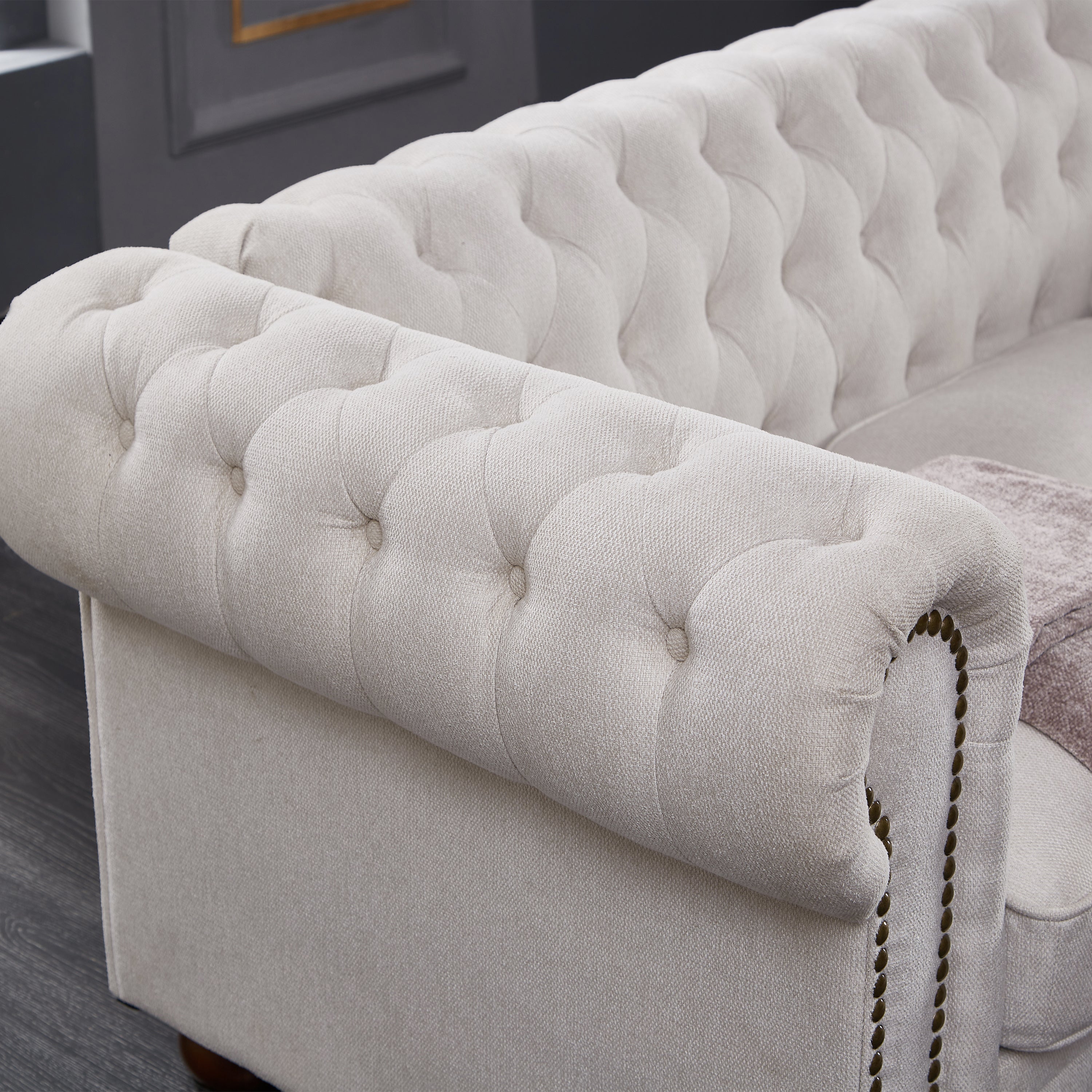 Frida Linen Sofa