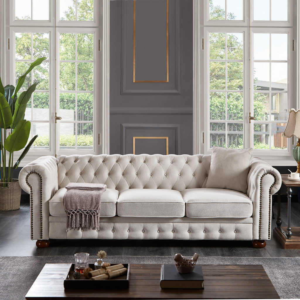 Frida Linen Sofa