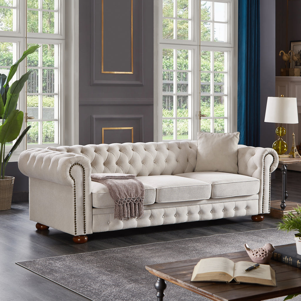 Frida Linen Sofa