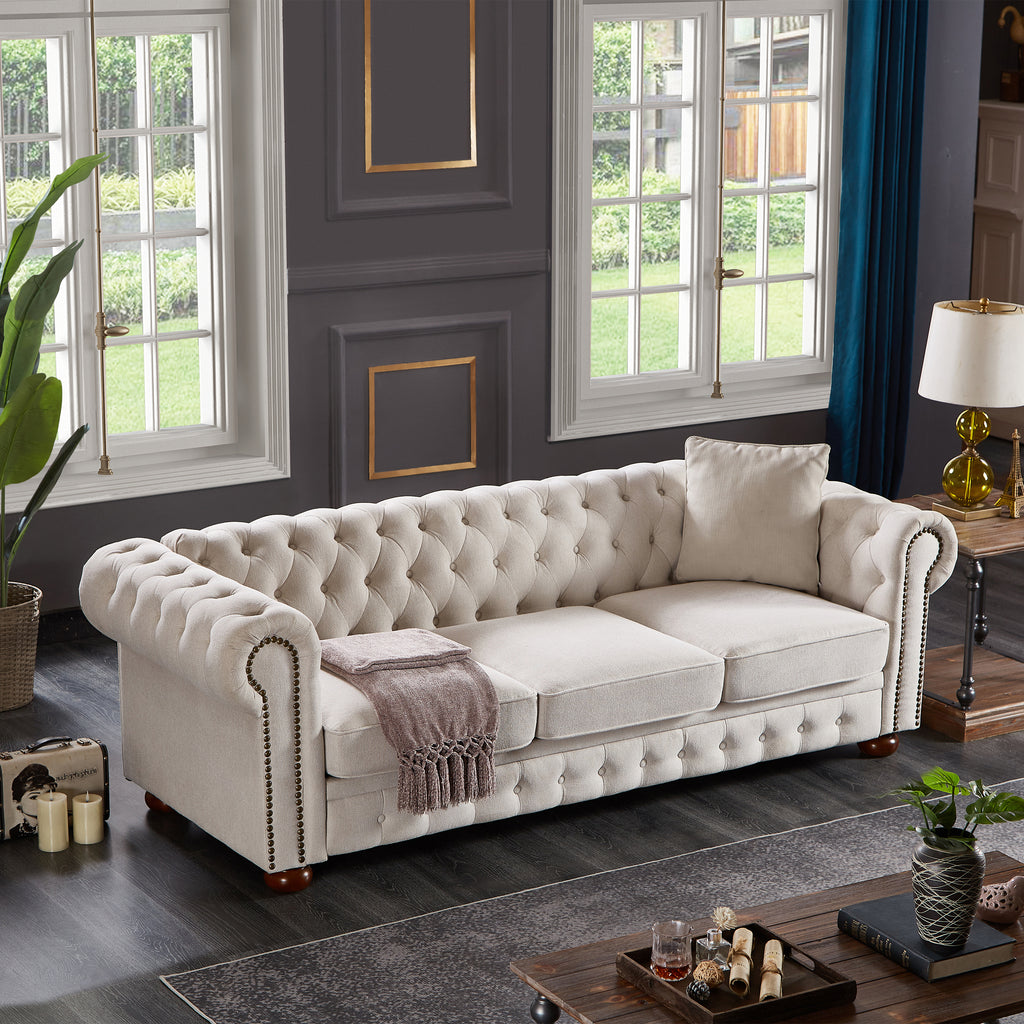 Frida Linen Sofa