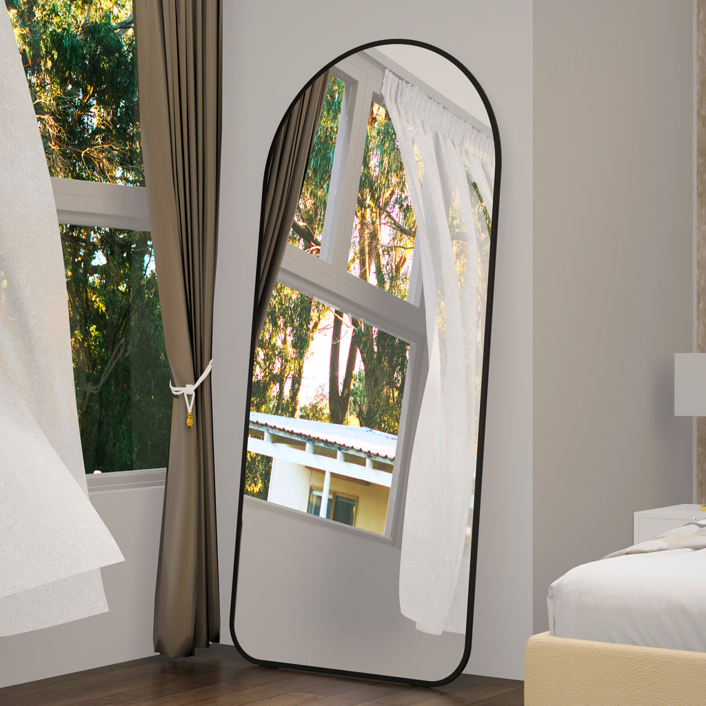 Naja Arched Floor Mirror