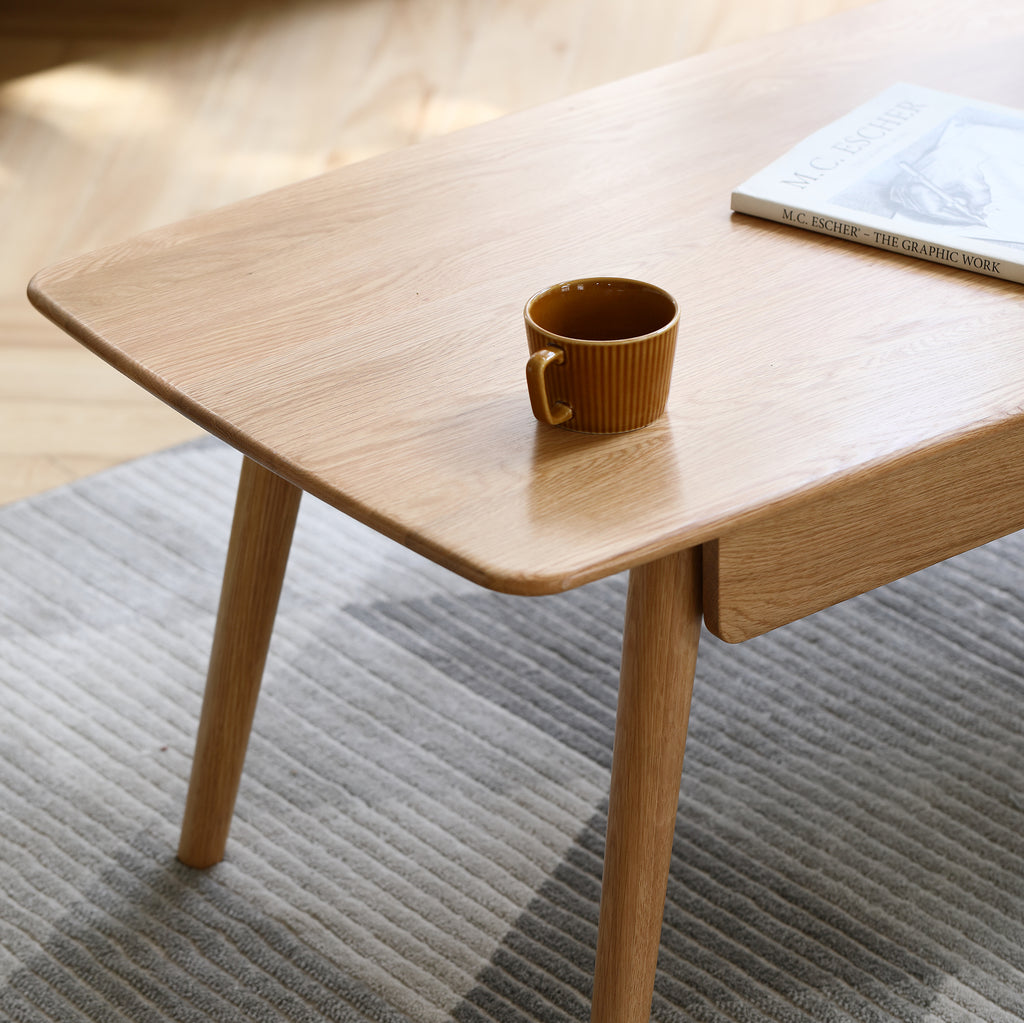 Iver Storage Solid Wood Coffee Table