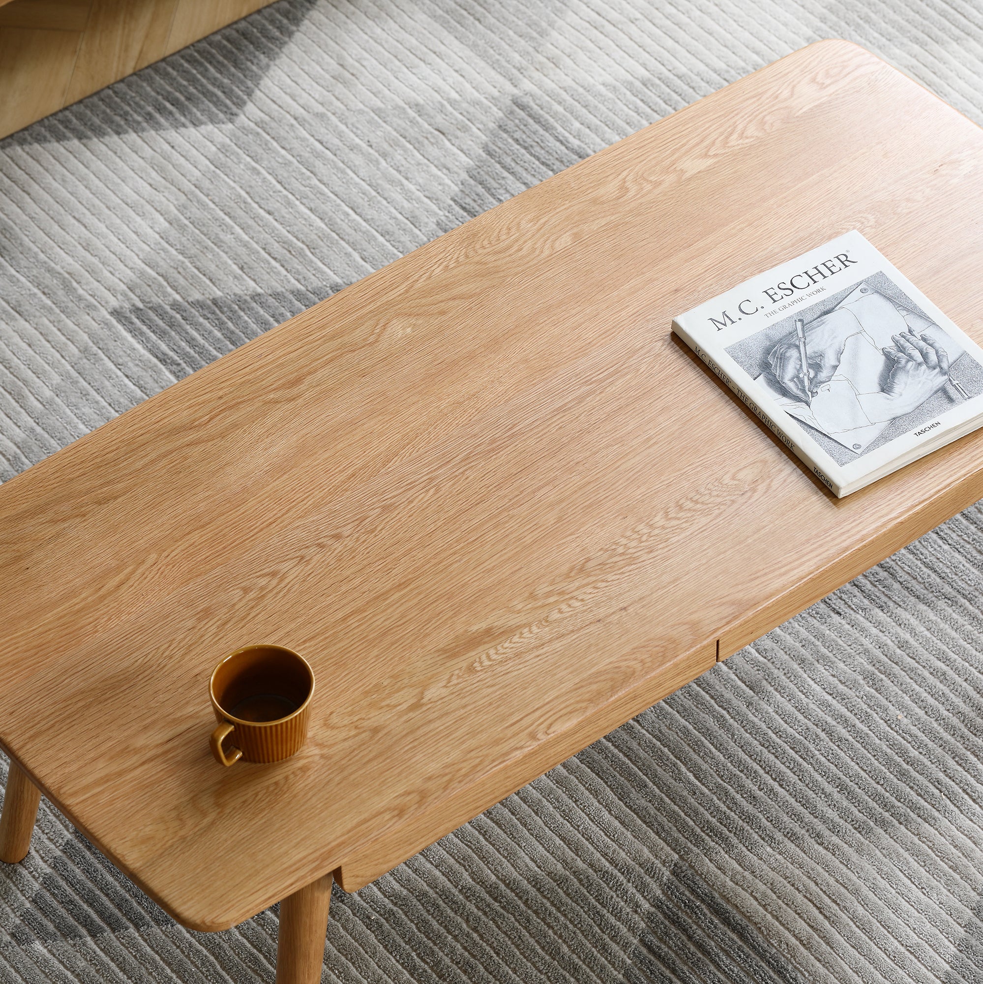 Iver Storage Solid Wood Coffee Table