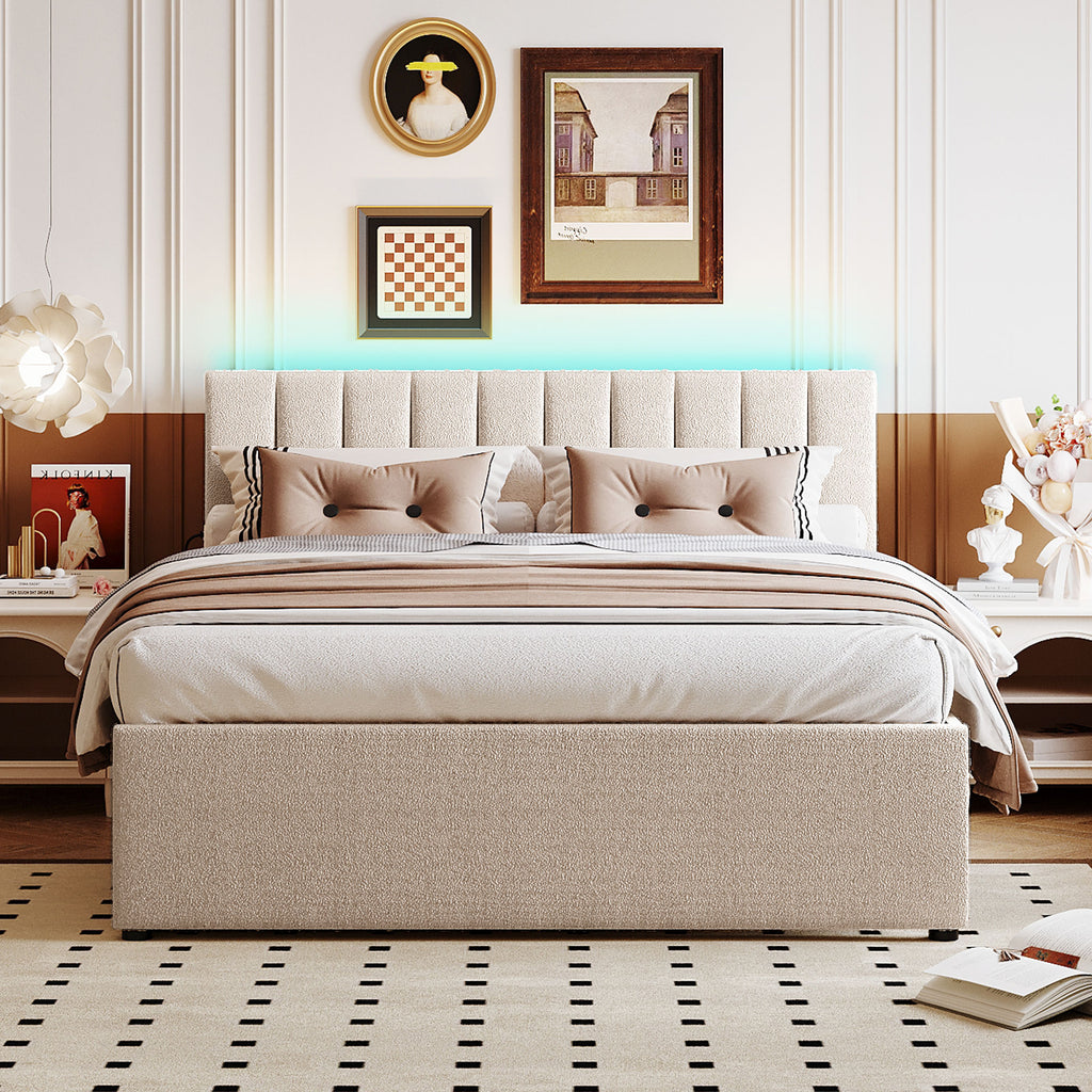Dorte Queen Platform Bed Frame