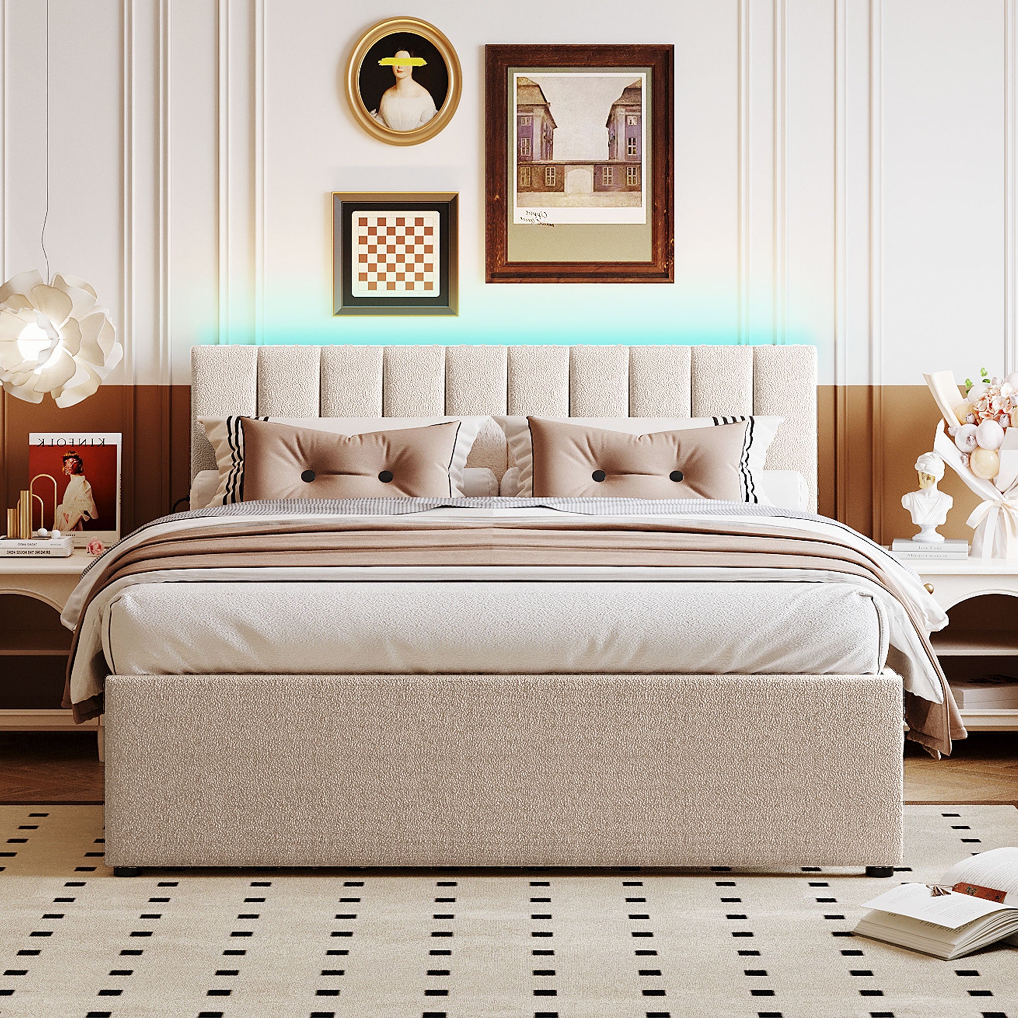 Dorte Queen Platform Bed Frame