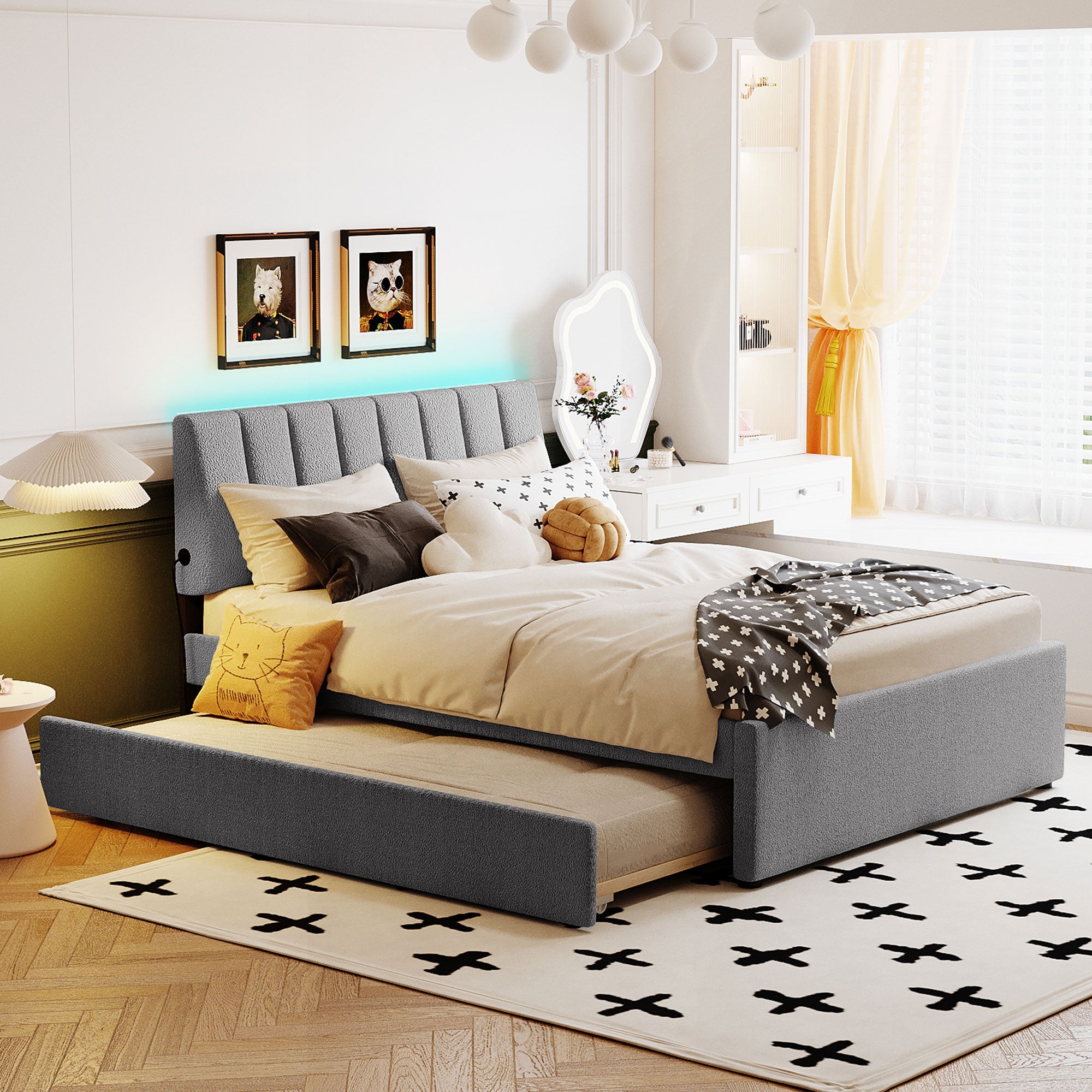 Dorte Queen Platform Bed Frame