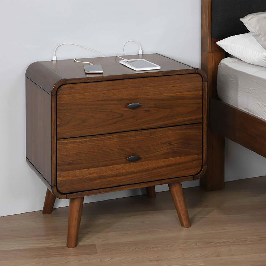 Nella Walnut Nightstand