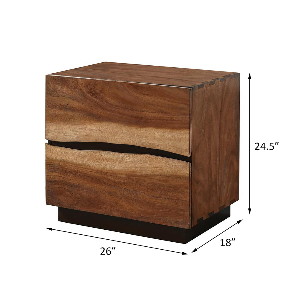 Oskar Walnut Nightstand
