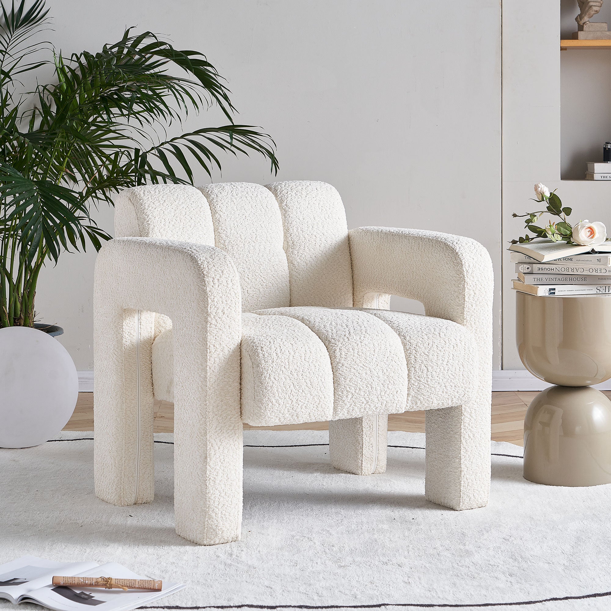 Idun Boucle Accent Chair