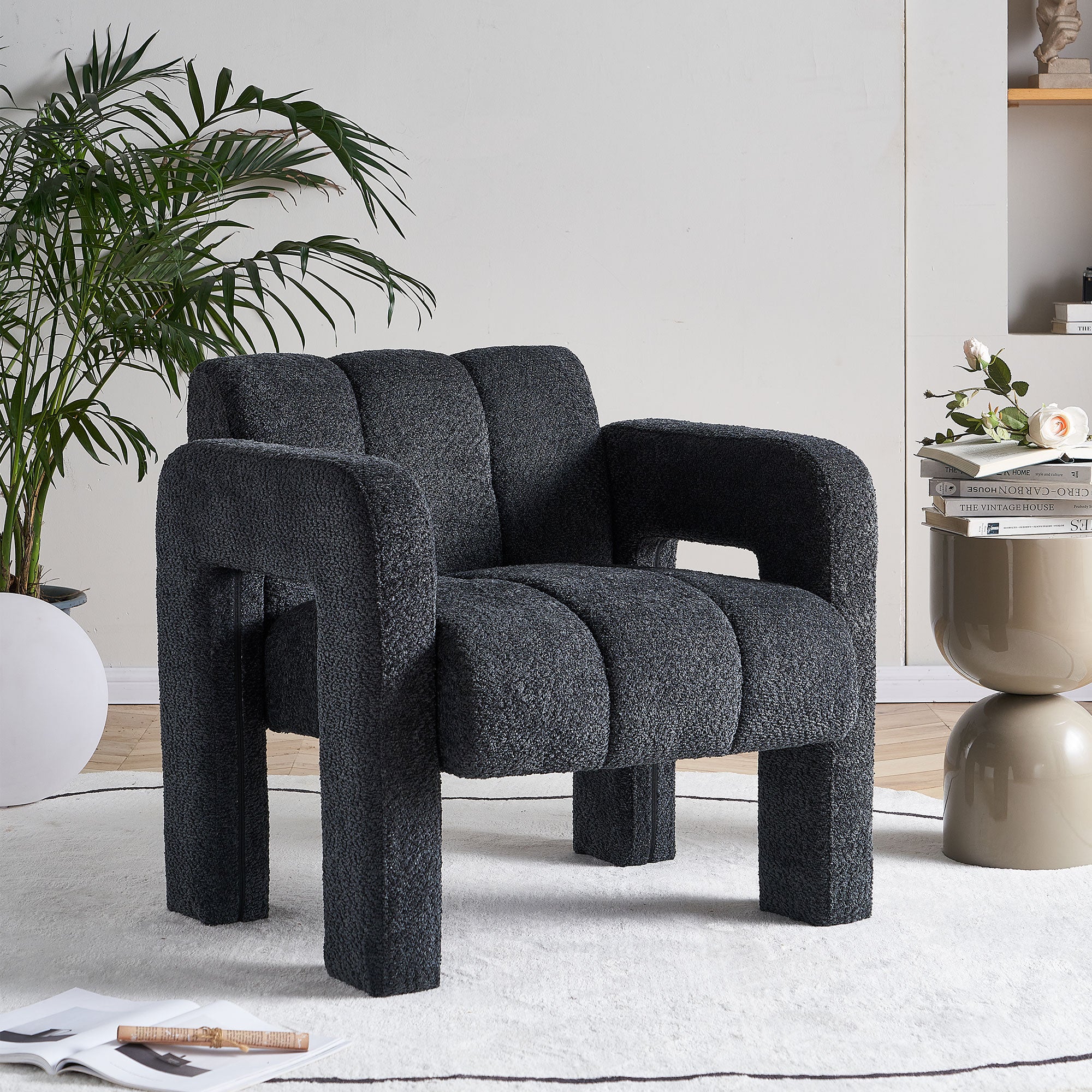 Idun Boucle Accent Chair