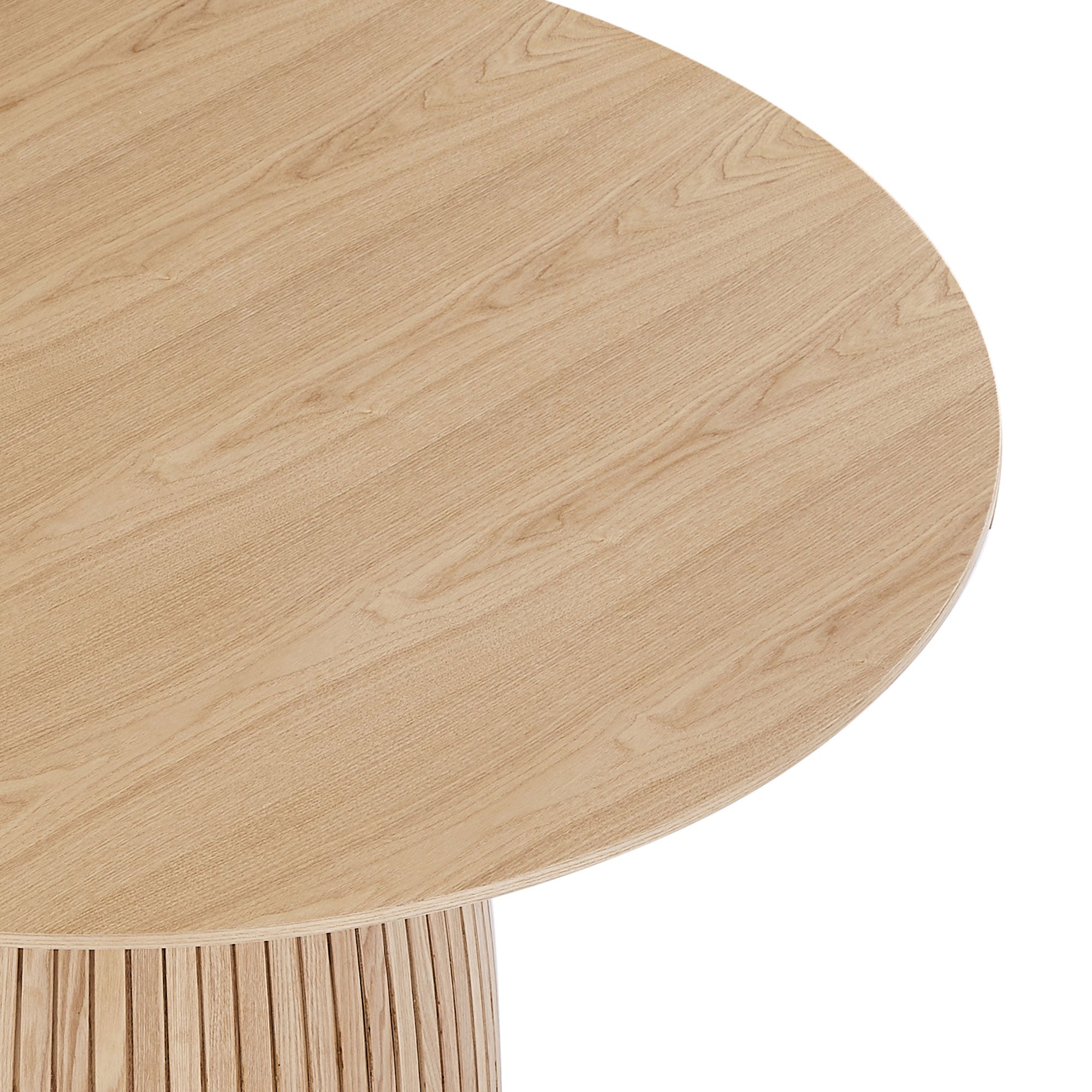 Runa Round Oak Dining Table