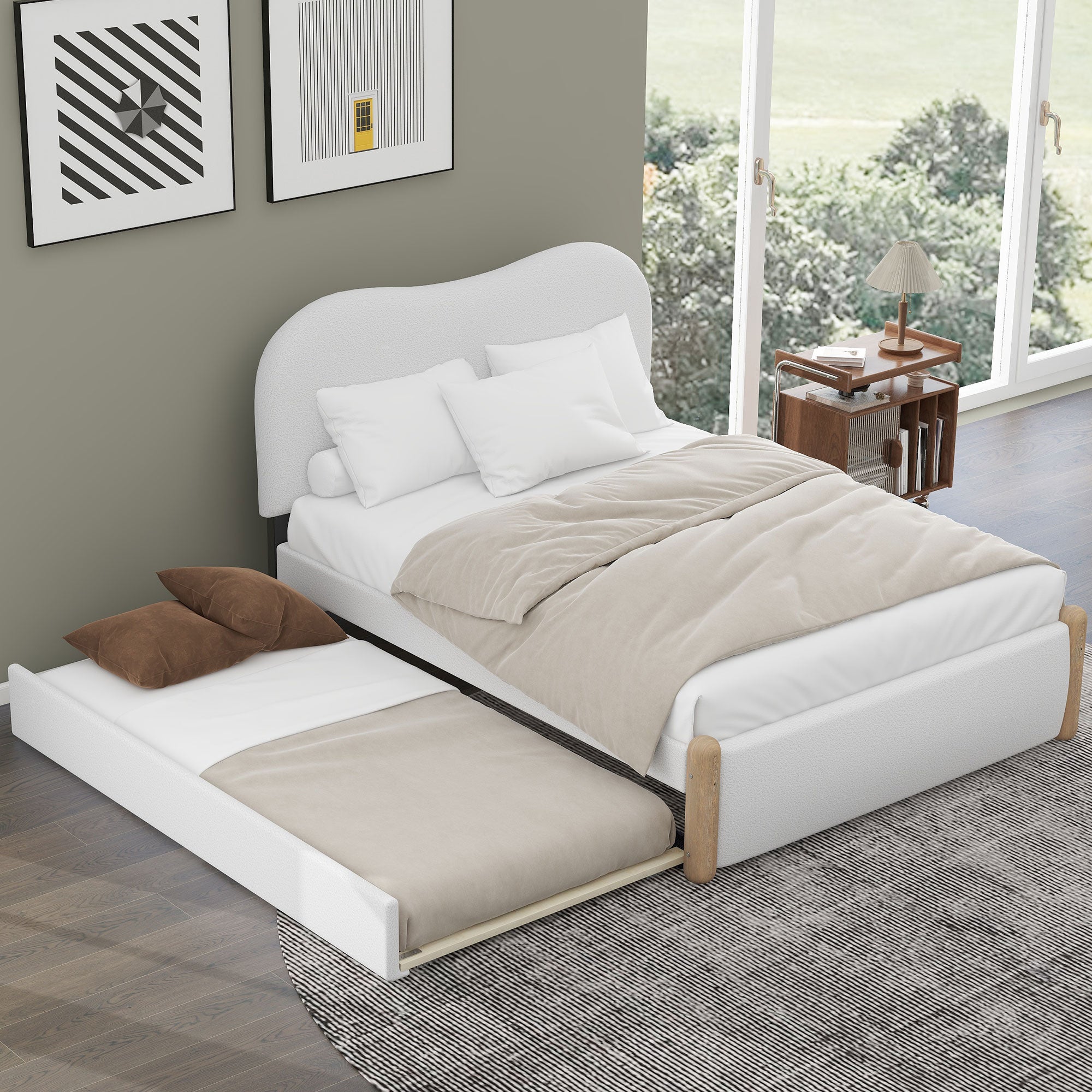 Asger Full Platform Bed Frame