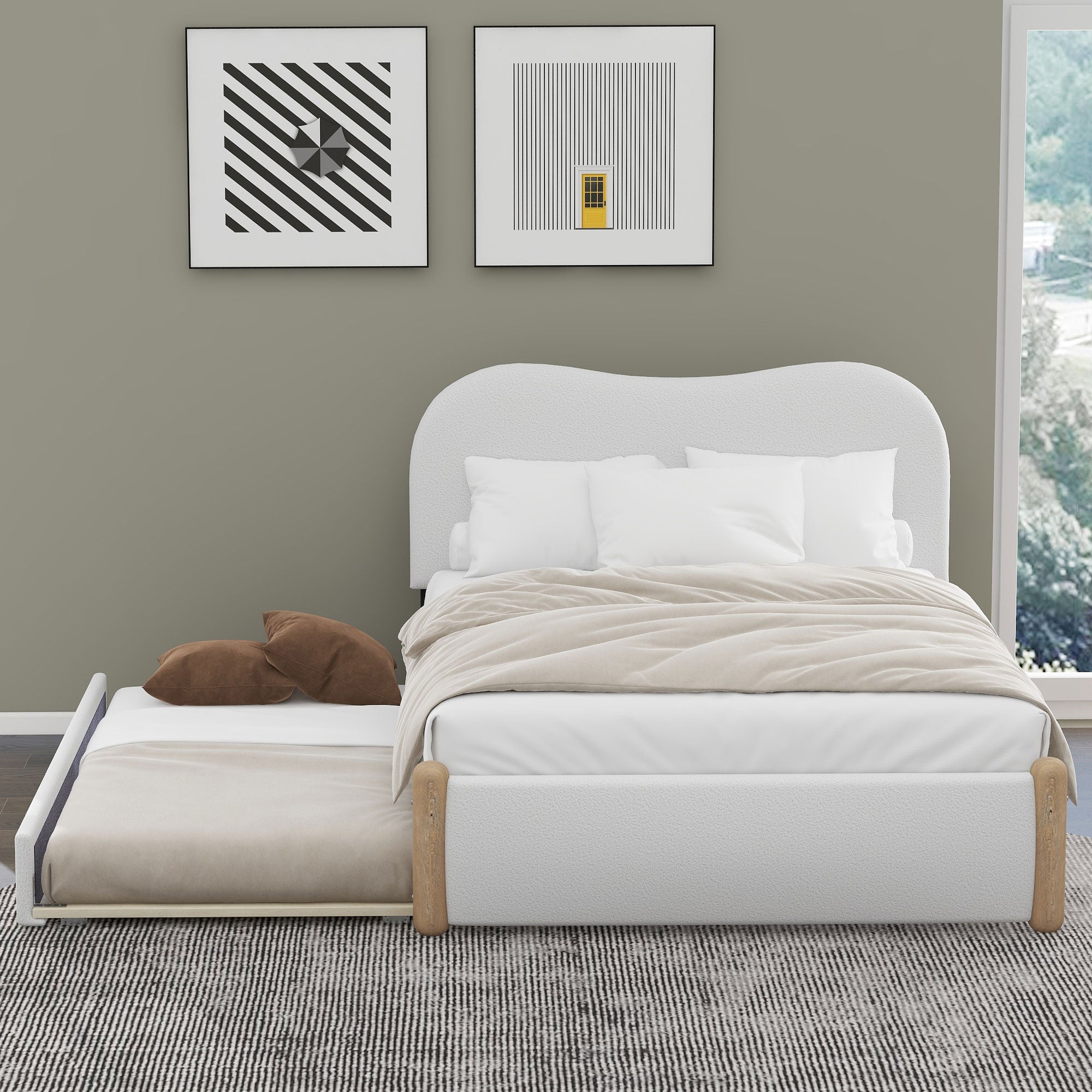 Asger Full Platform Bed Frame