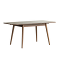 Wenche Round Walnut Dining Table