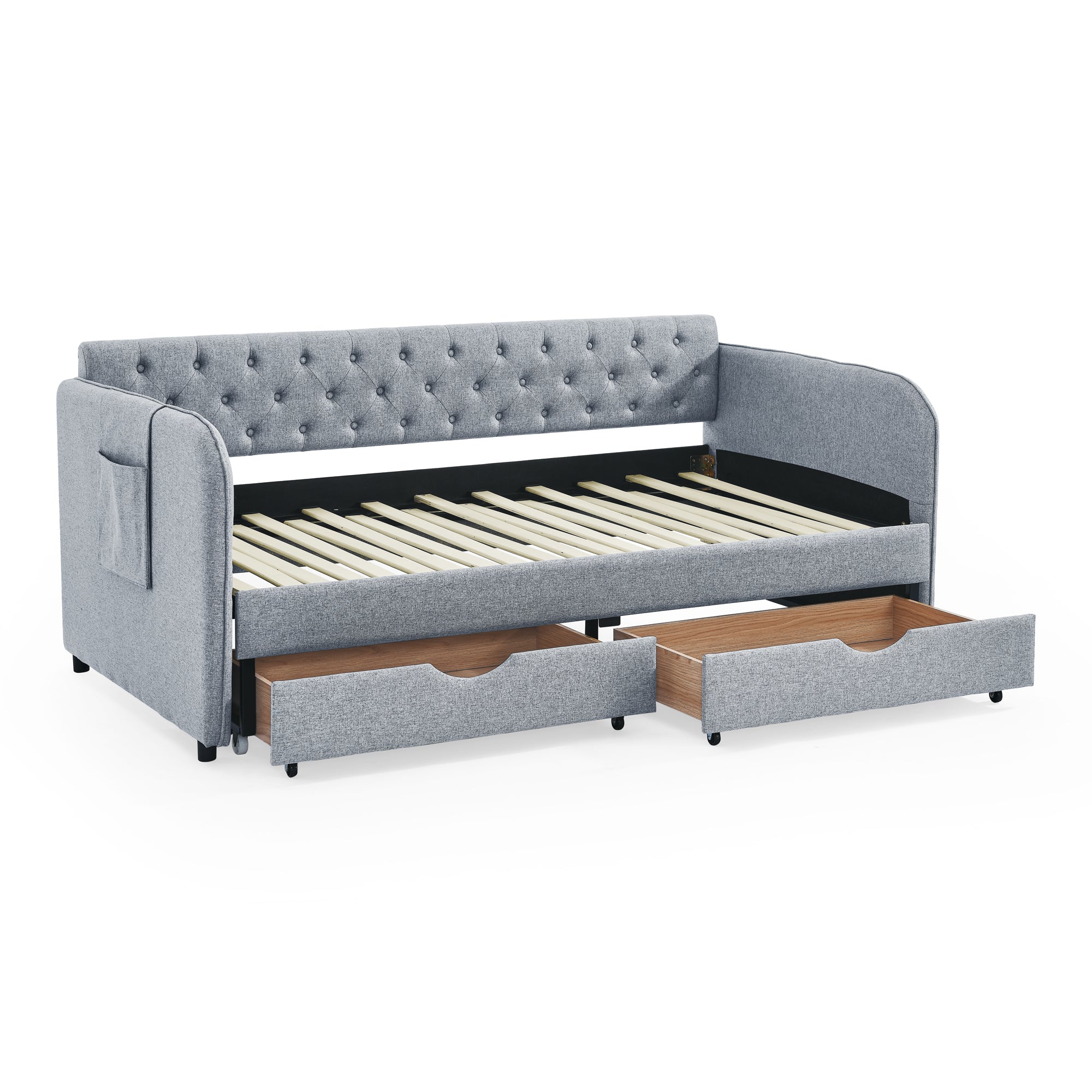 Ciri Storage Linen Sofa Bed
