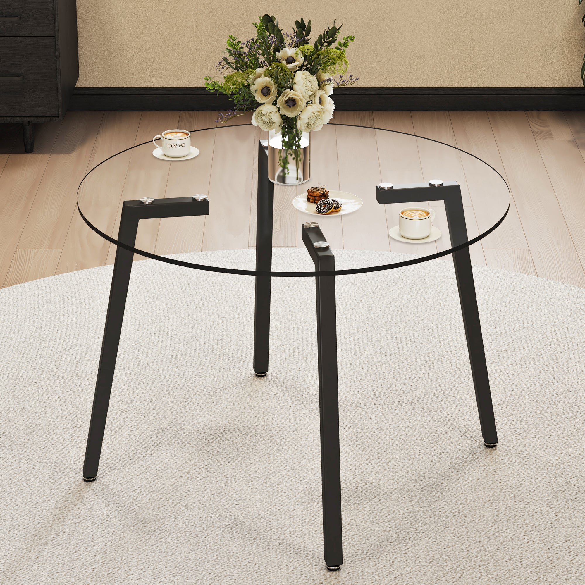 Elva Round Dining Table