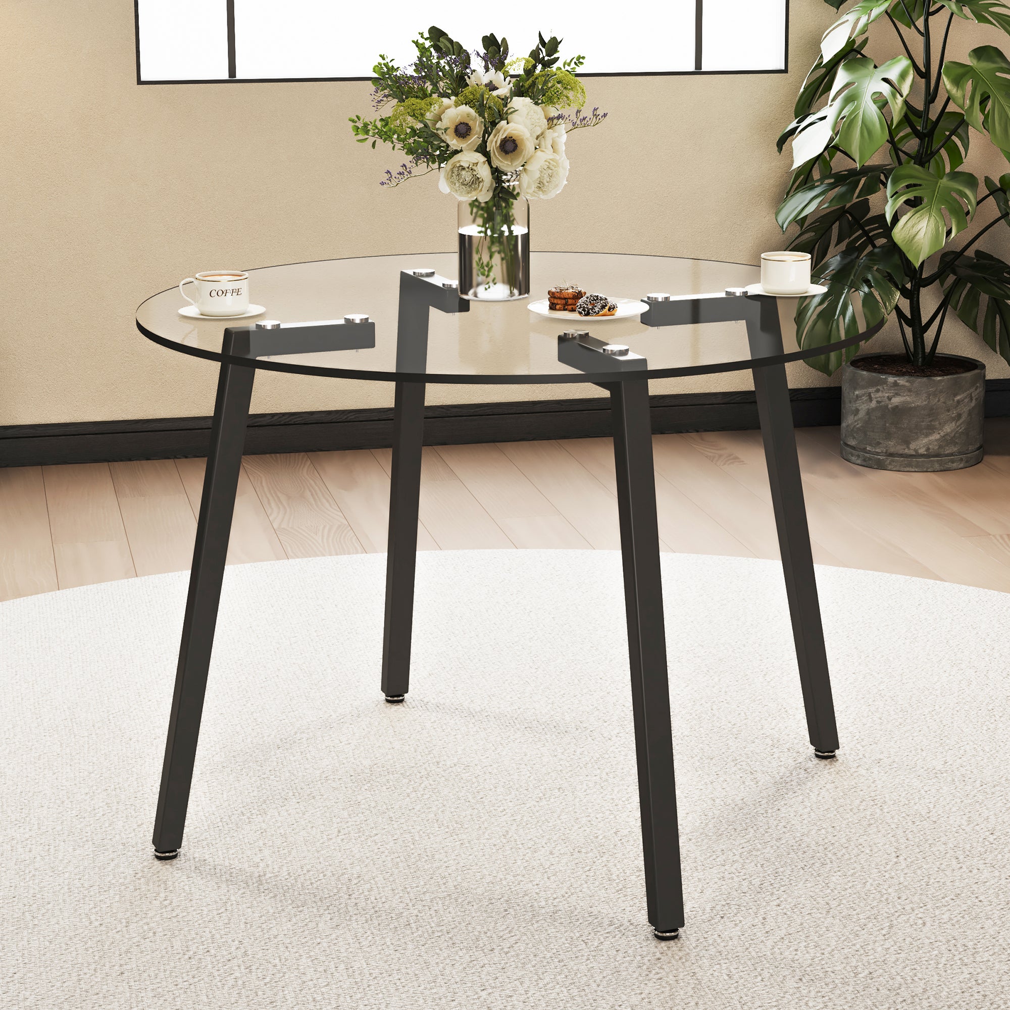 Elva Round Dining Table