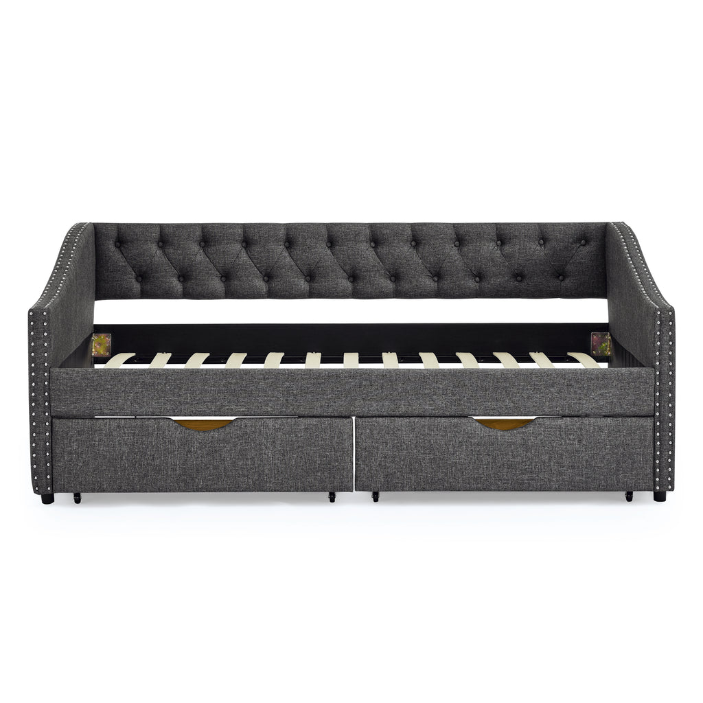 Solveig Linen Sofa Bed