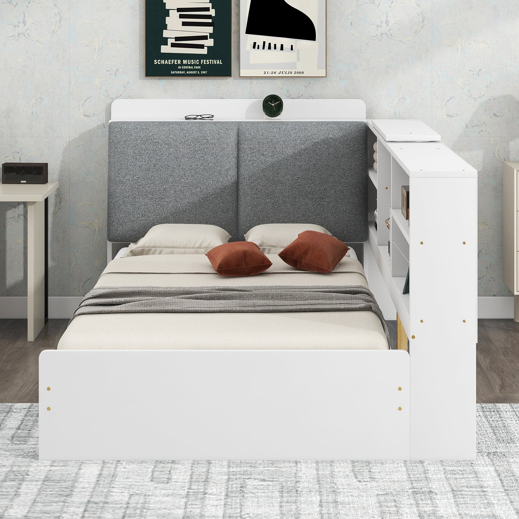 Inga Solid Wood Twin Platform Bed Frame