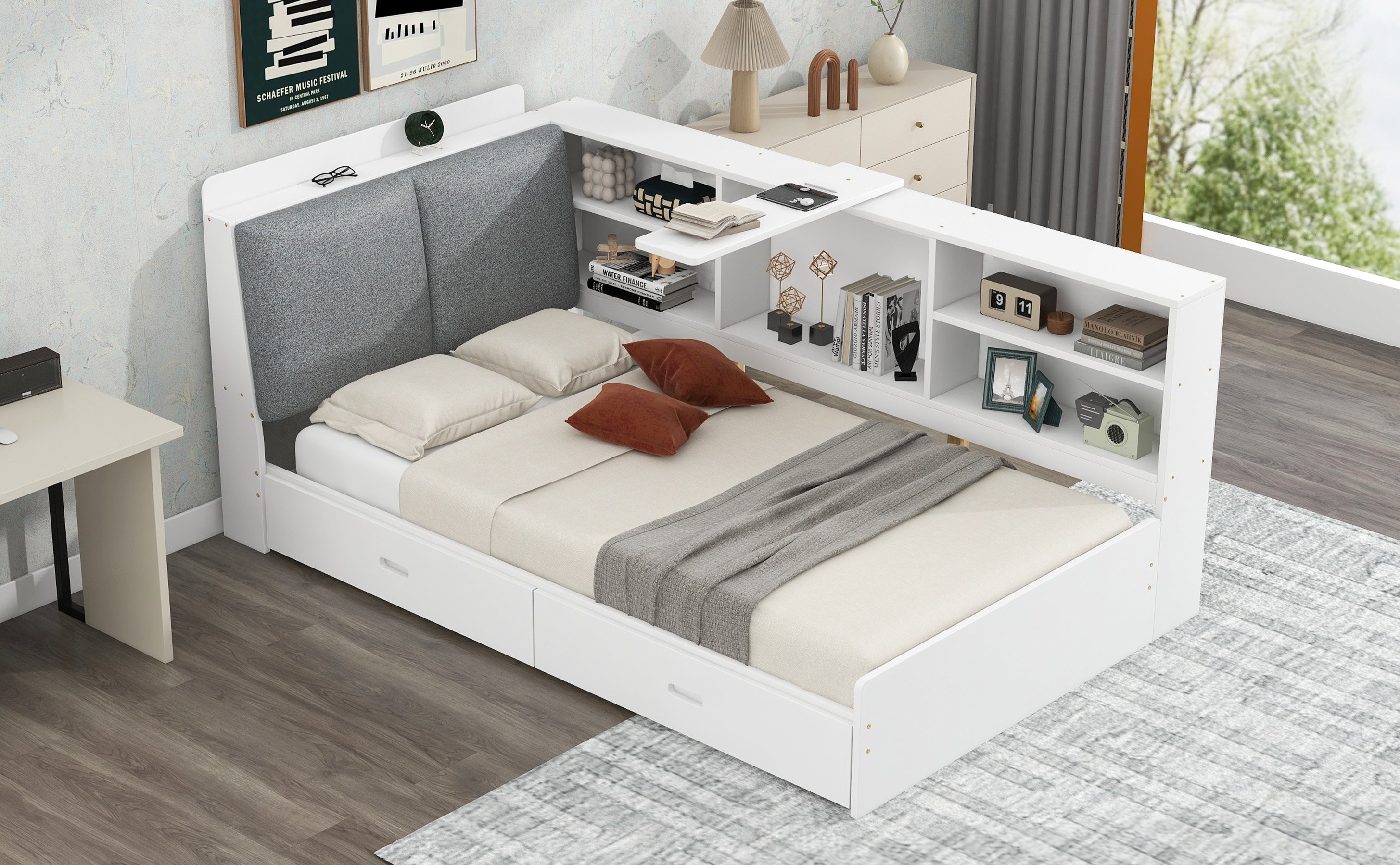 Inga Solid Wood Twin Platform Bed Frame