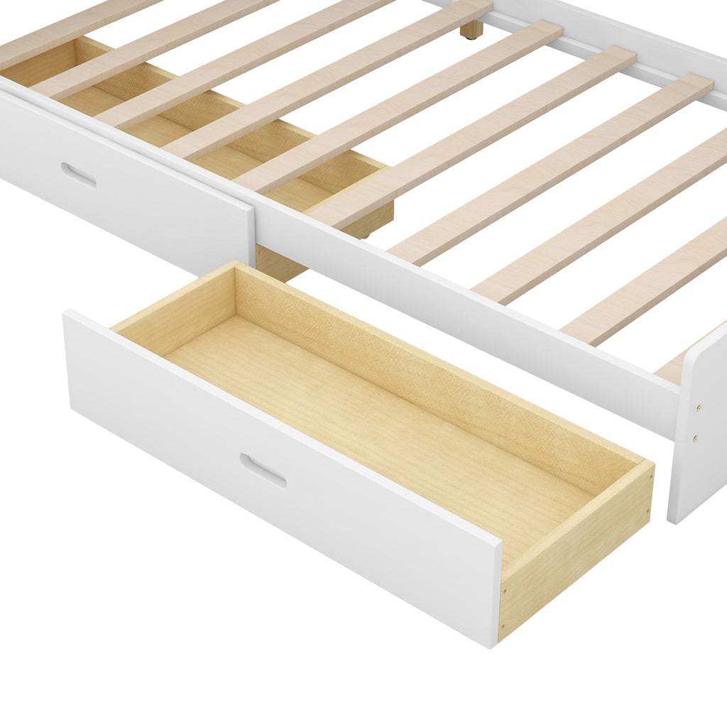 Inga Solid Wood Twin Platform Bed Frame