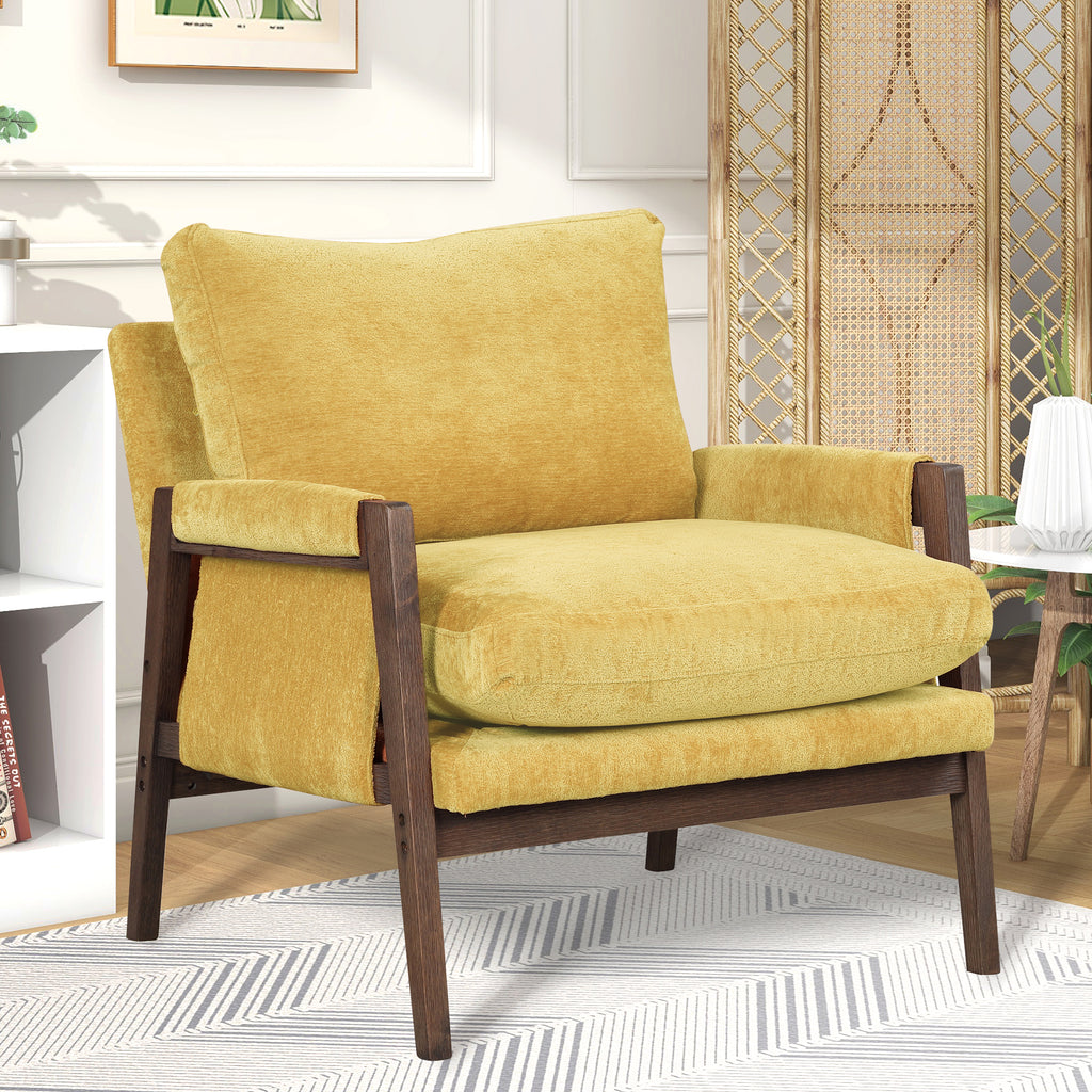 Janne Velvet Accent Chair