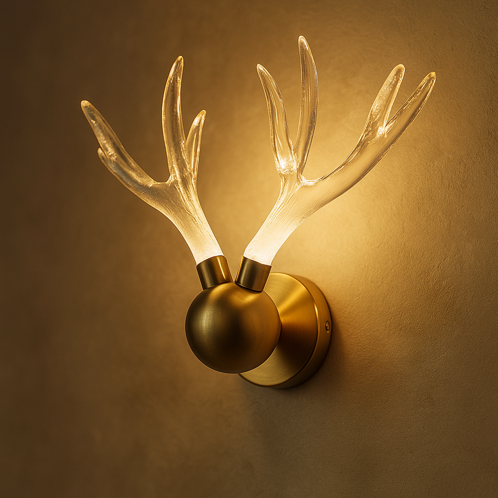 Wandlamp met natuuraccent