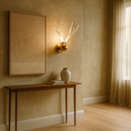 Wall Lamp with Natural Accent