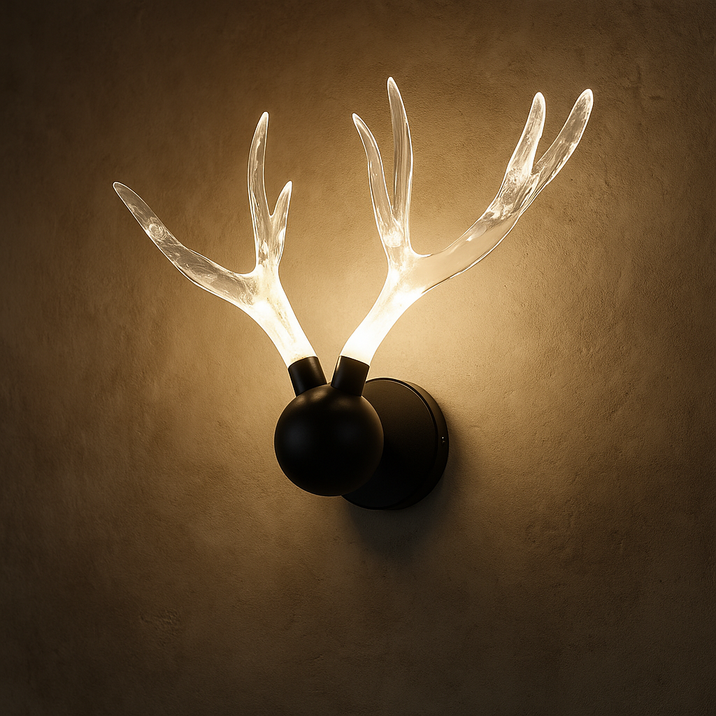Wandlamp met natuuraccent