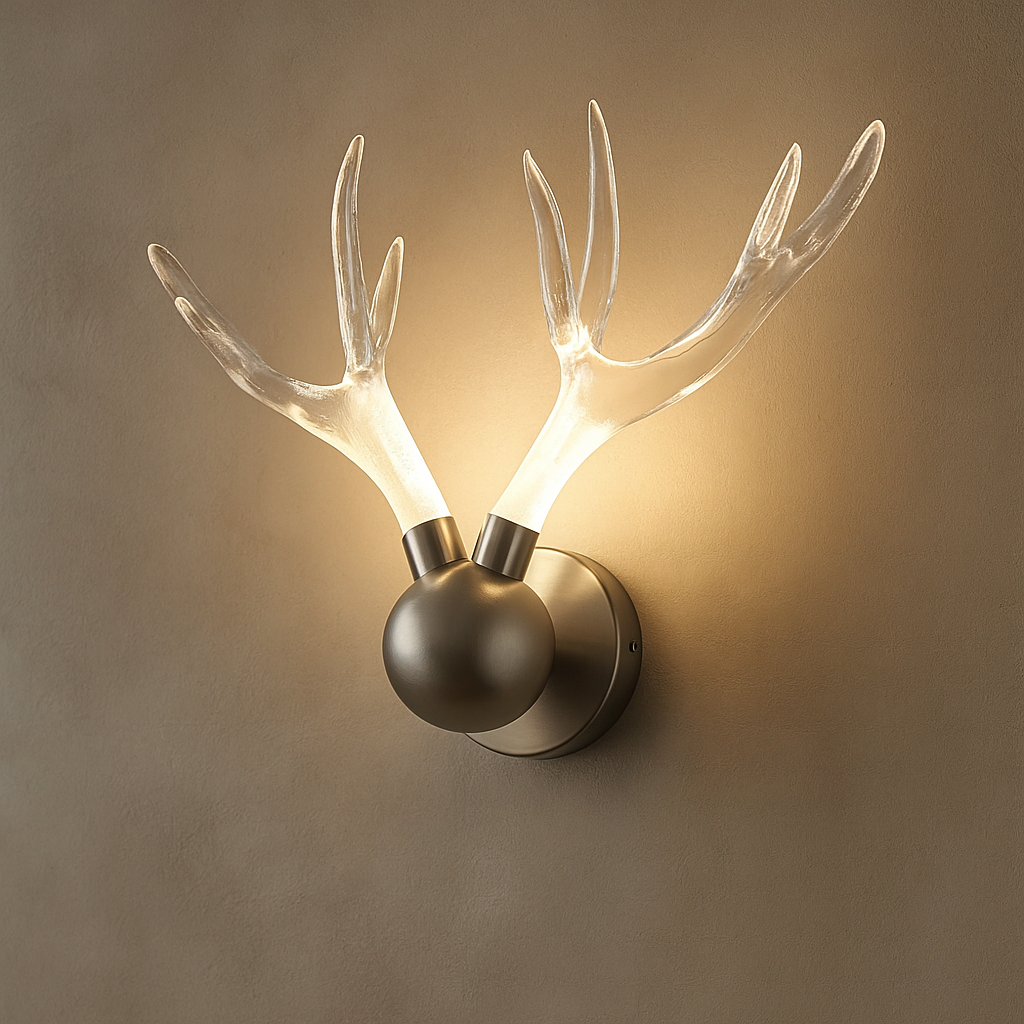 Wandlamp met natuuraccent