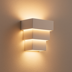 Applique murale avec lumière en couches