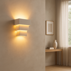 Applique murale avec lumière en couches