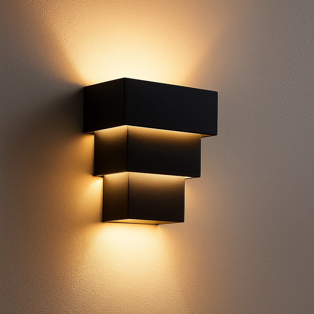 Wandlamp met gelaagd licht