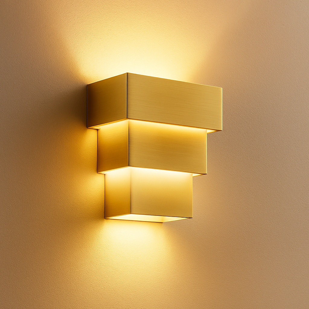 Wandlamp met gelaagd licht