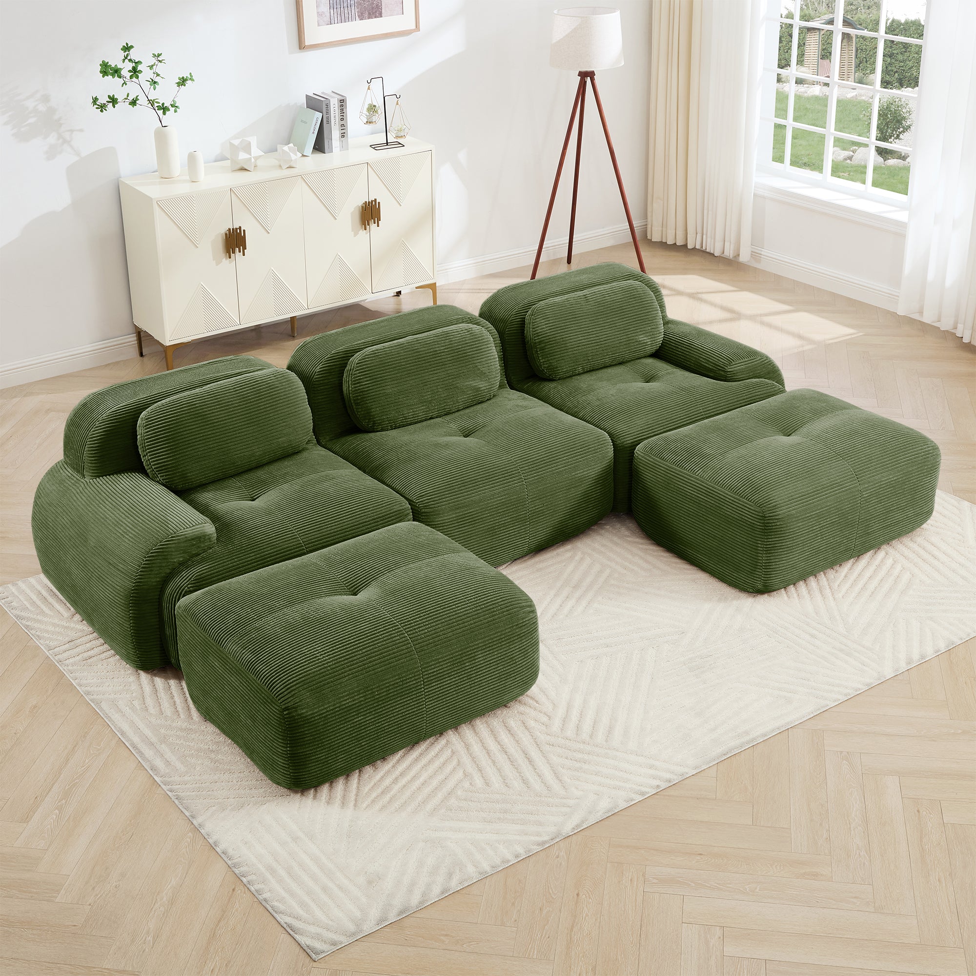 Bodil Curved 82" Sofa