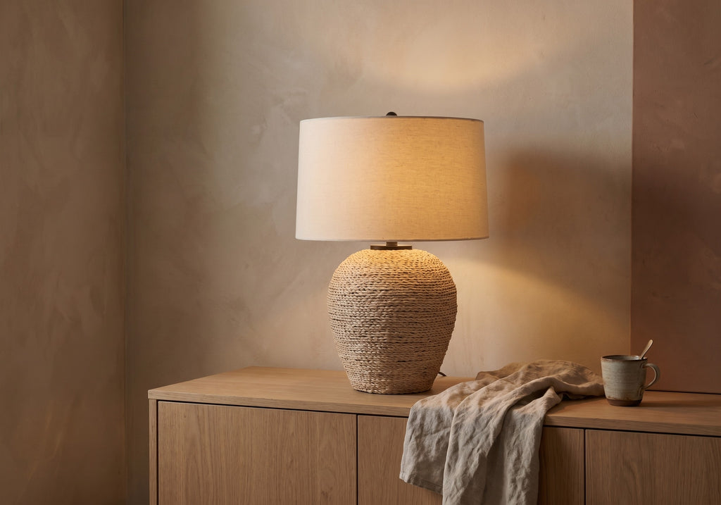 Wenn Rattan Table Lamp