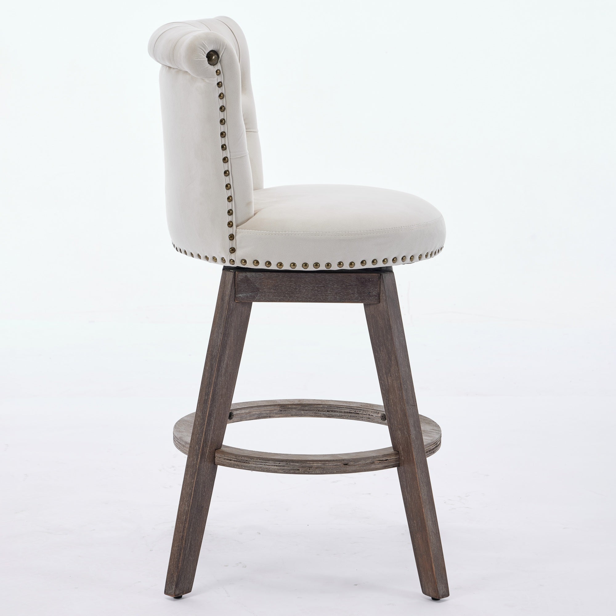 Inger Swivel Velvet Dining Chair