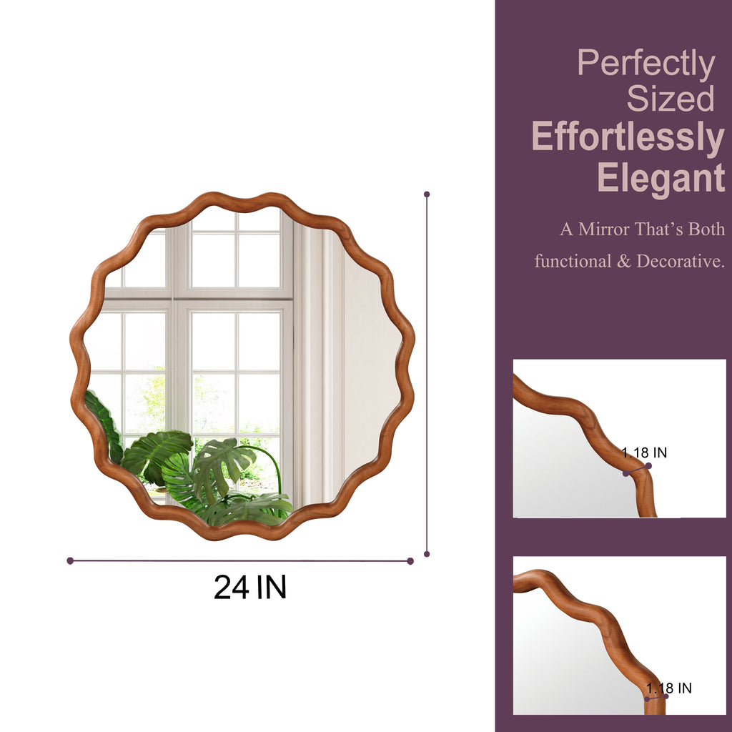 Enno Wavy Wall Mirror