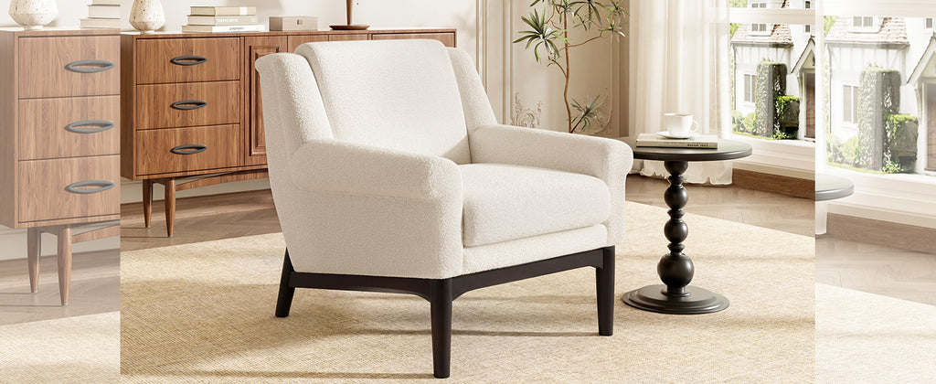 Eir Boucle Accent Chair