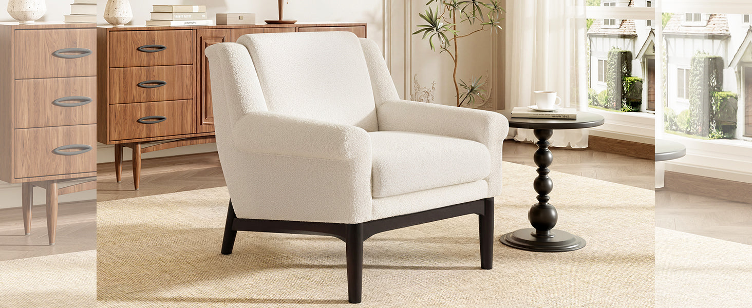 Eir Boucle Accent Chair