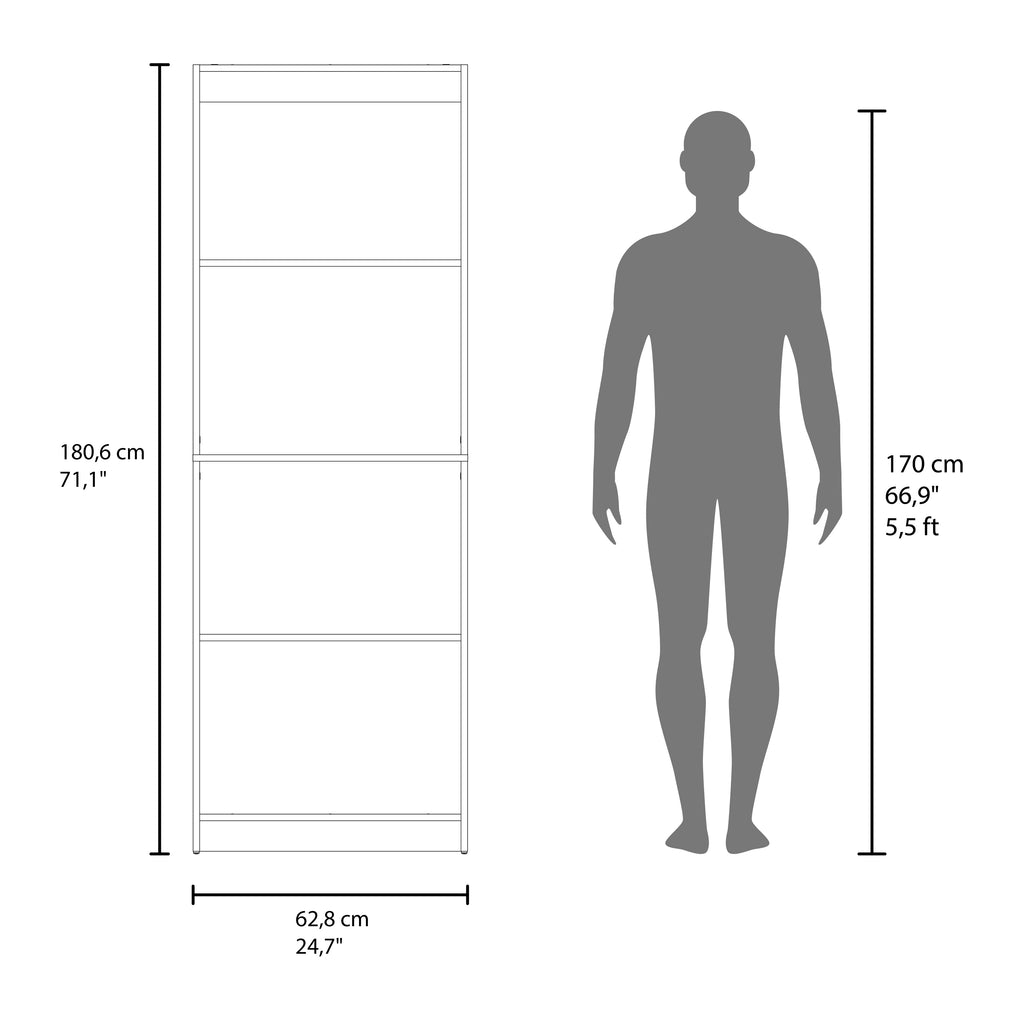 Unni Oak Bookshelf