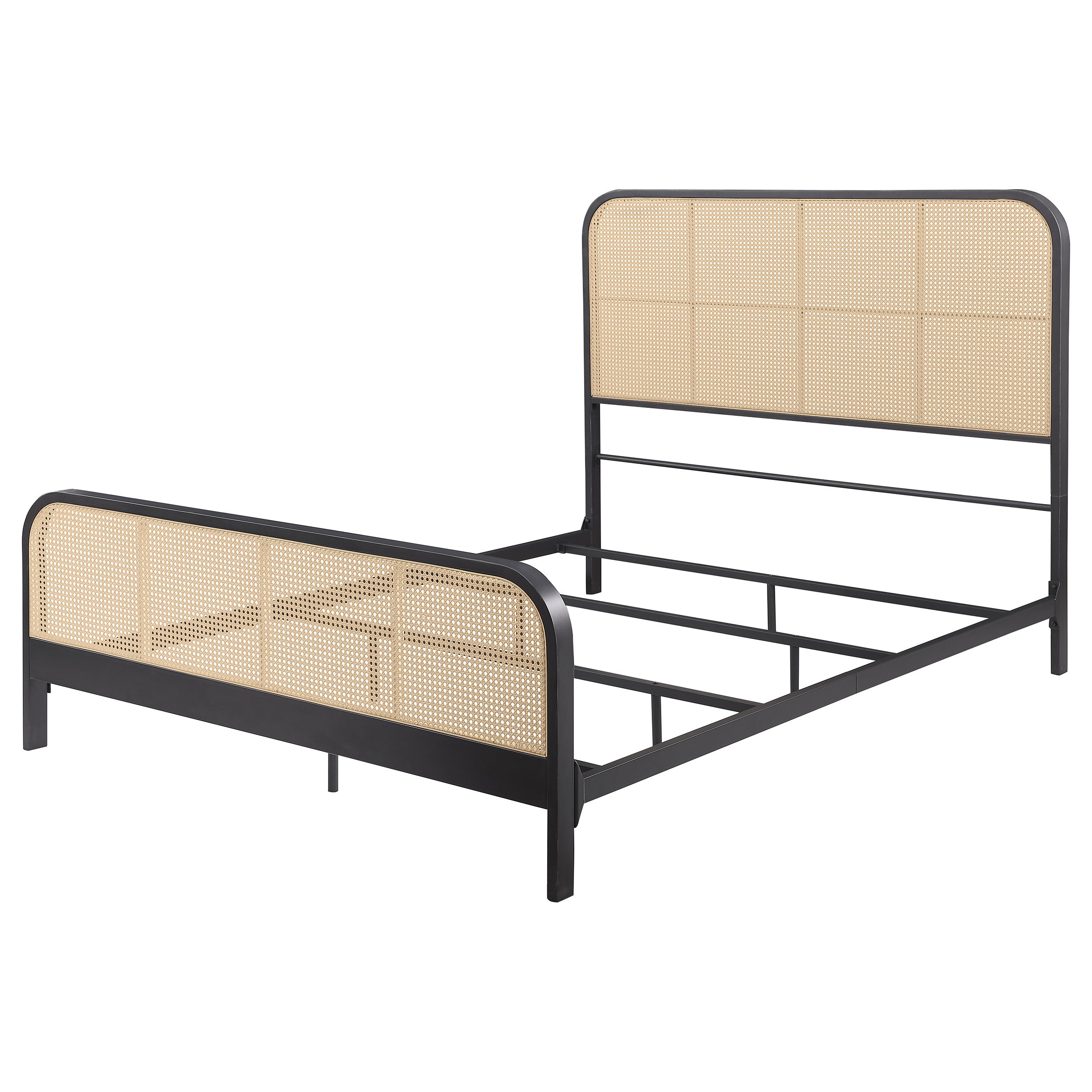 Janne Cane Queen Bed Frame