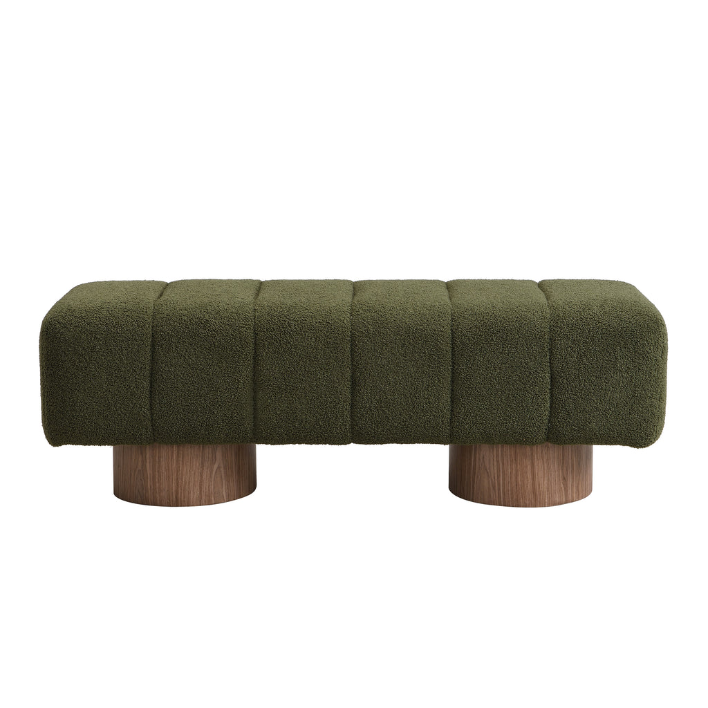 Birgit Boucle Bench