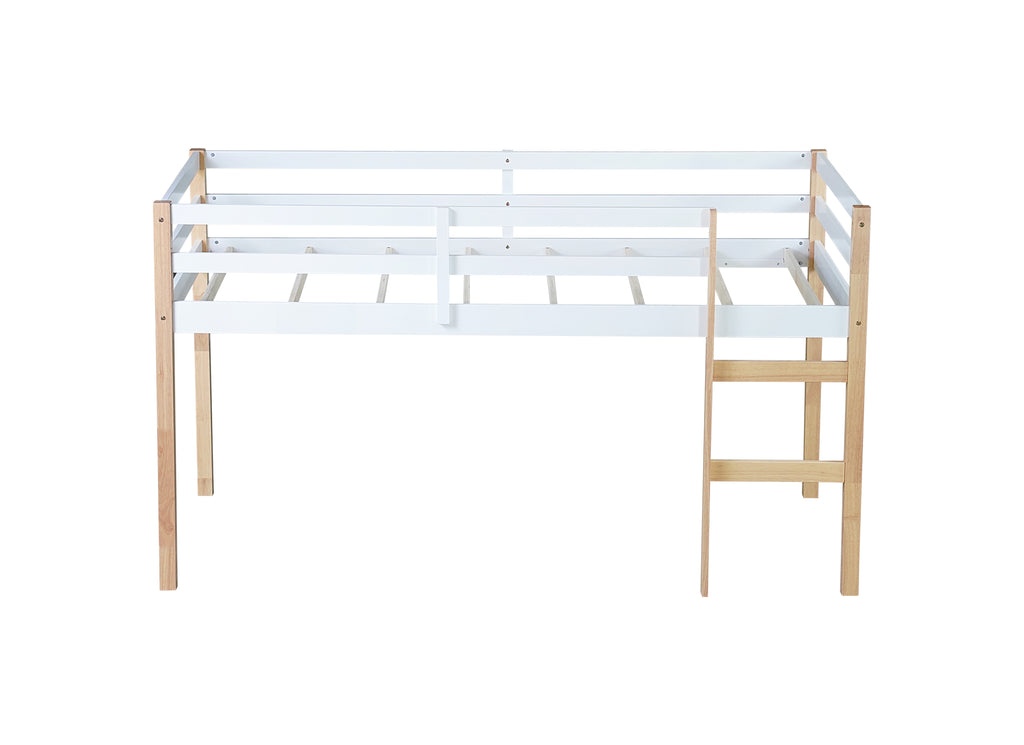 Veslemoy Solid Wood Twin Platform Bed Frame